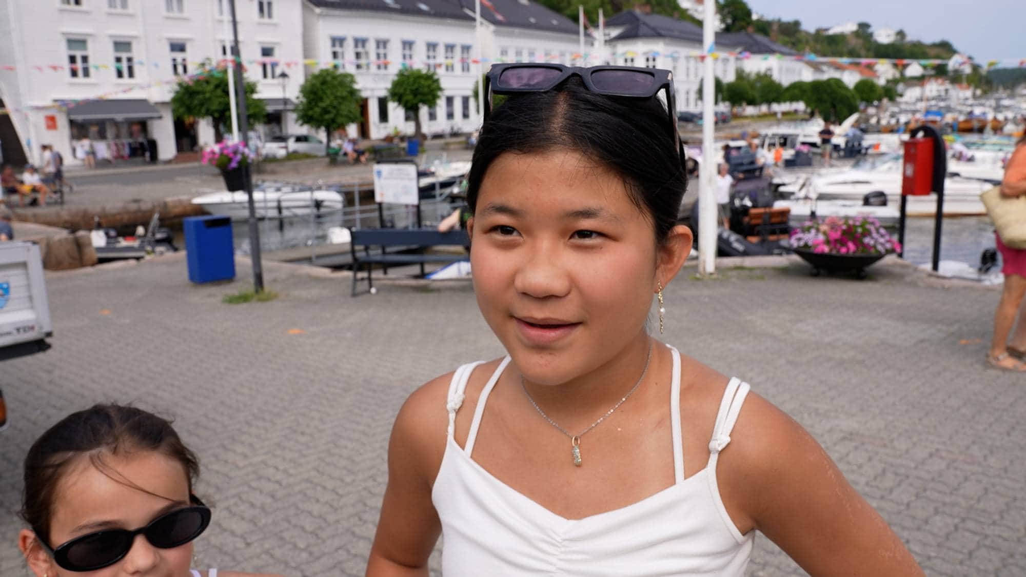Folk om norgesferie i Risør