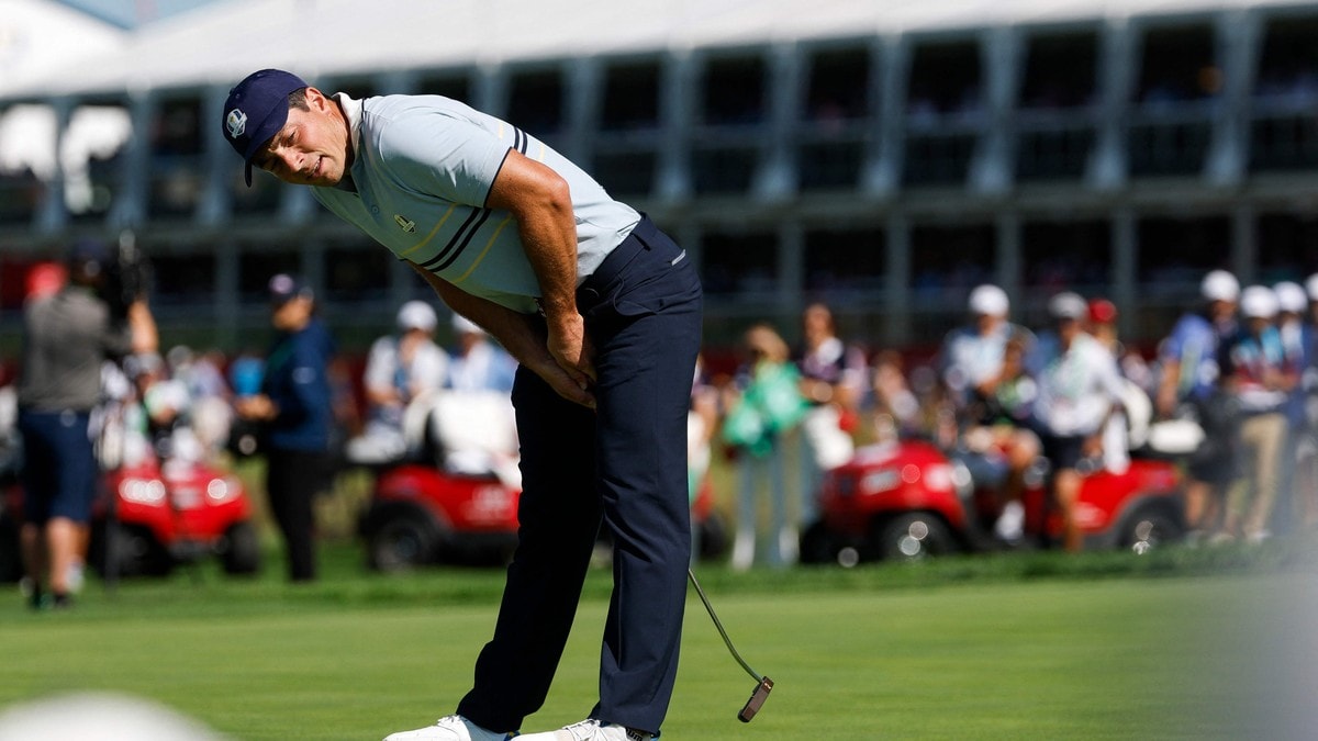 Viktor Hovland tapte i Ryder Cup-åpningen – likevel rykket Europa ifra