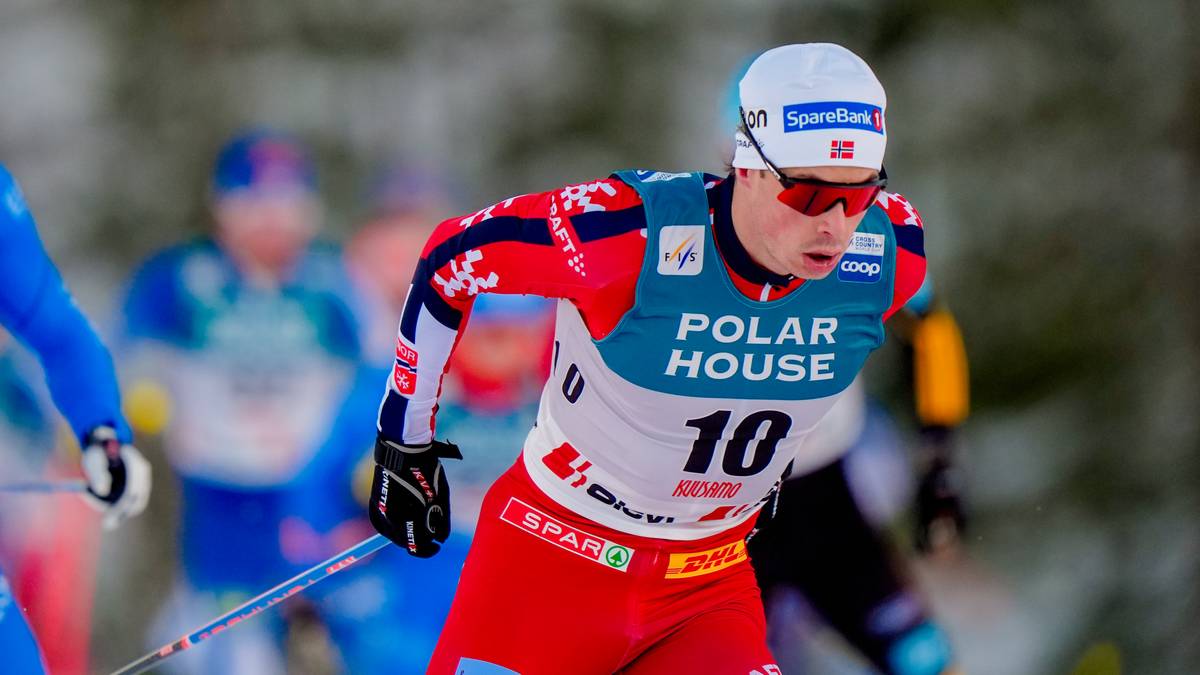Harald Østberg Amundsen sterkest i spurten - skiskytter overrasket med pallplass