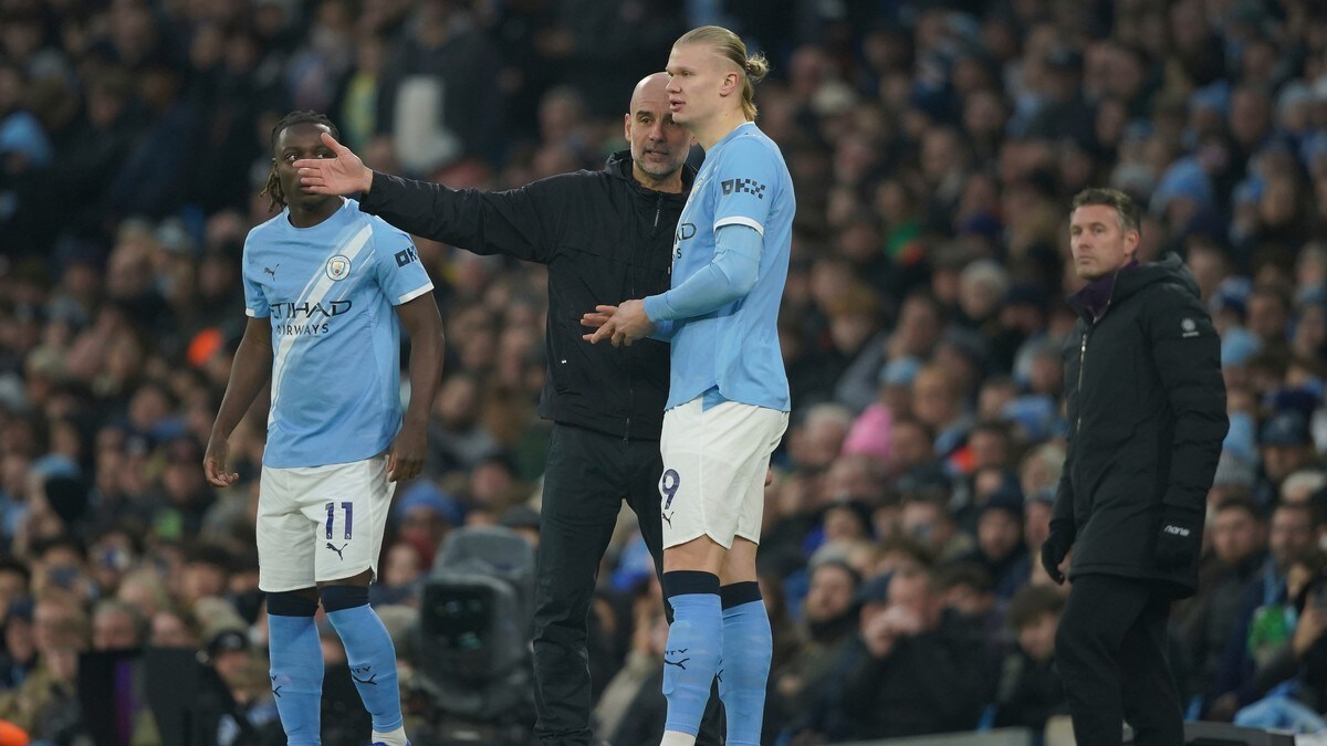 Guardiola røper Haaland-trøbbel: – Han følte ubehag
