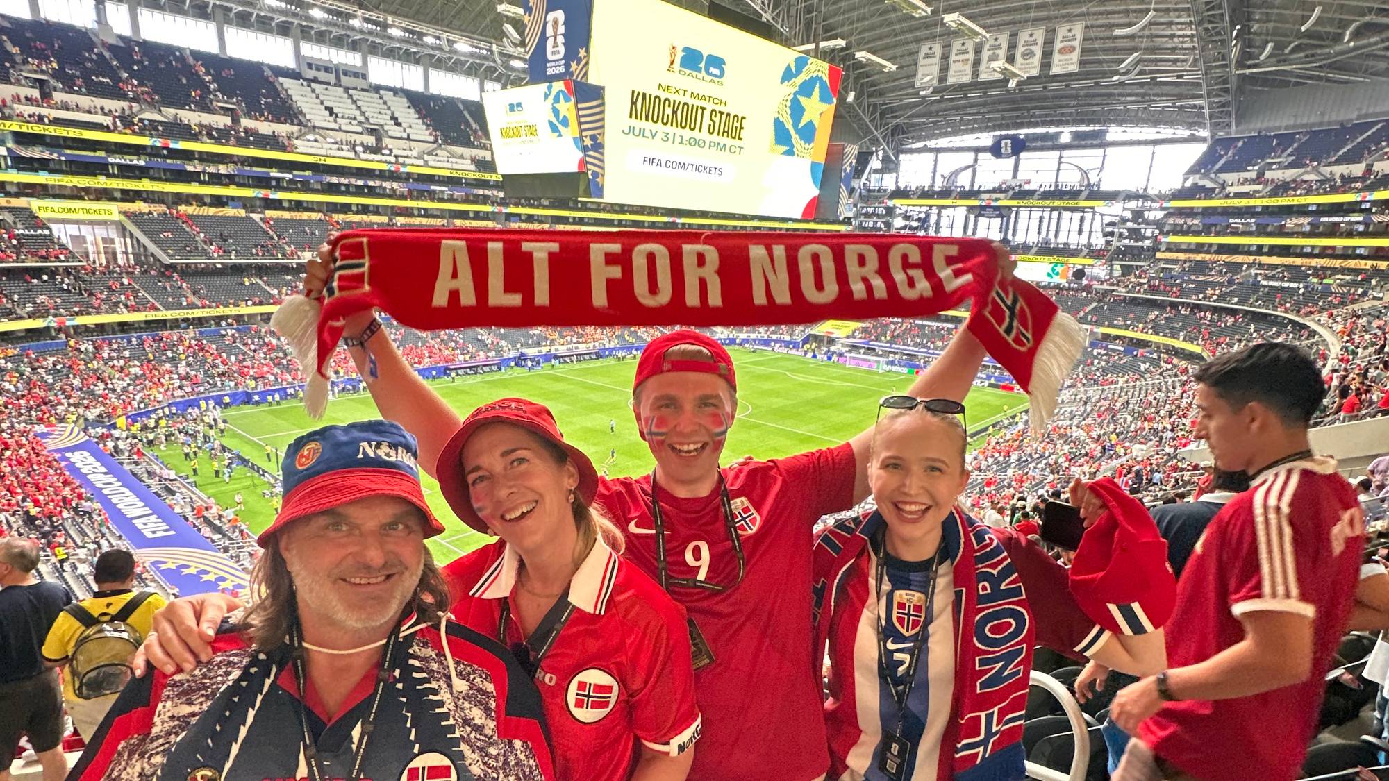 Kalstad-familien lever ut VM-drømmen i USA.