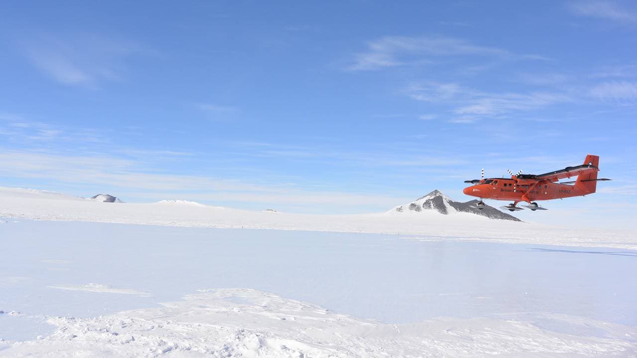 landing i antarktis
