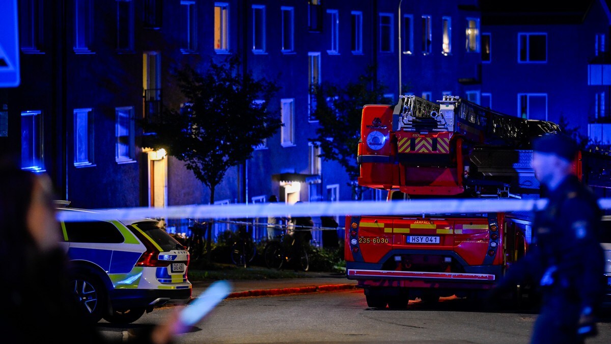Minst tre skadet i eksplosjon i Stockholm