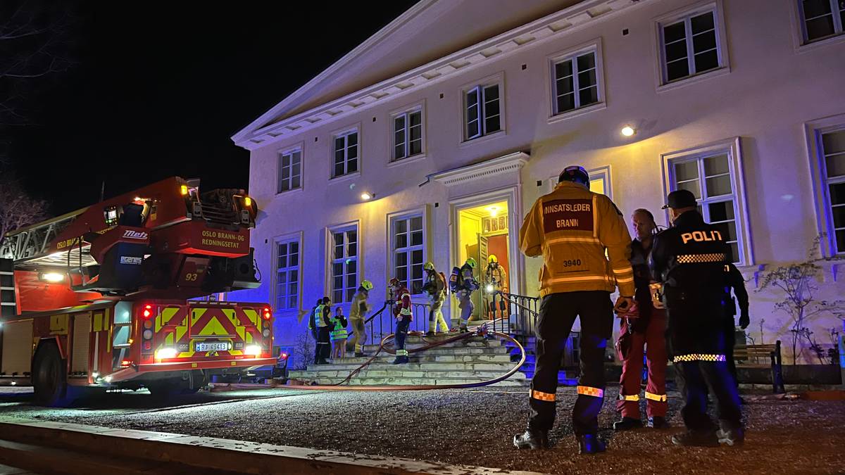 Brann på Blindern Studenterhjem i Oslo – slukket