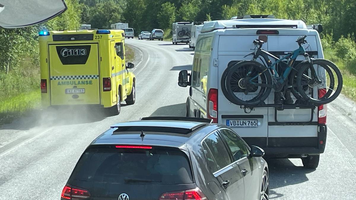 Rykker ut til trafikkuhell