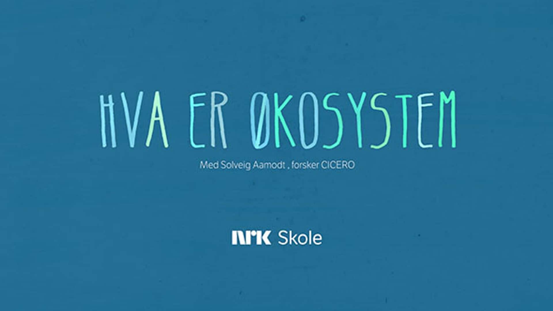 Hva Er kosystem NRK