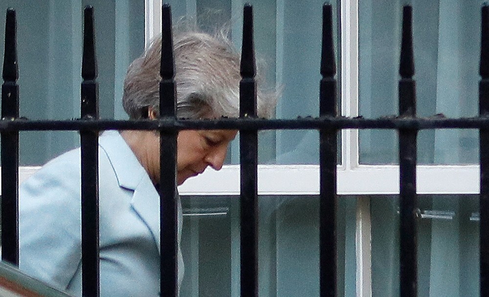 Theresa May: – Forhandlingene med EU er havnet i en blindgate