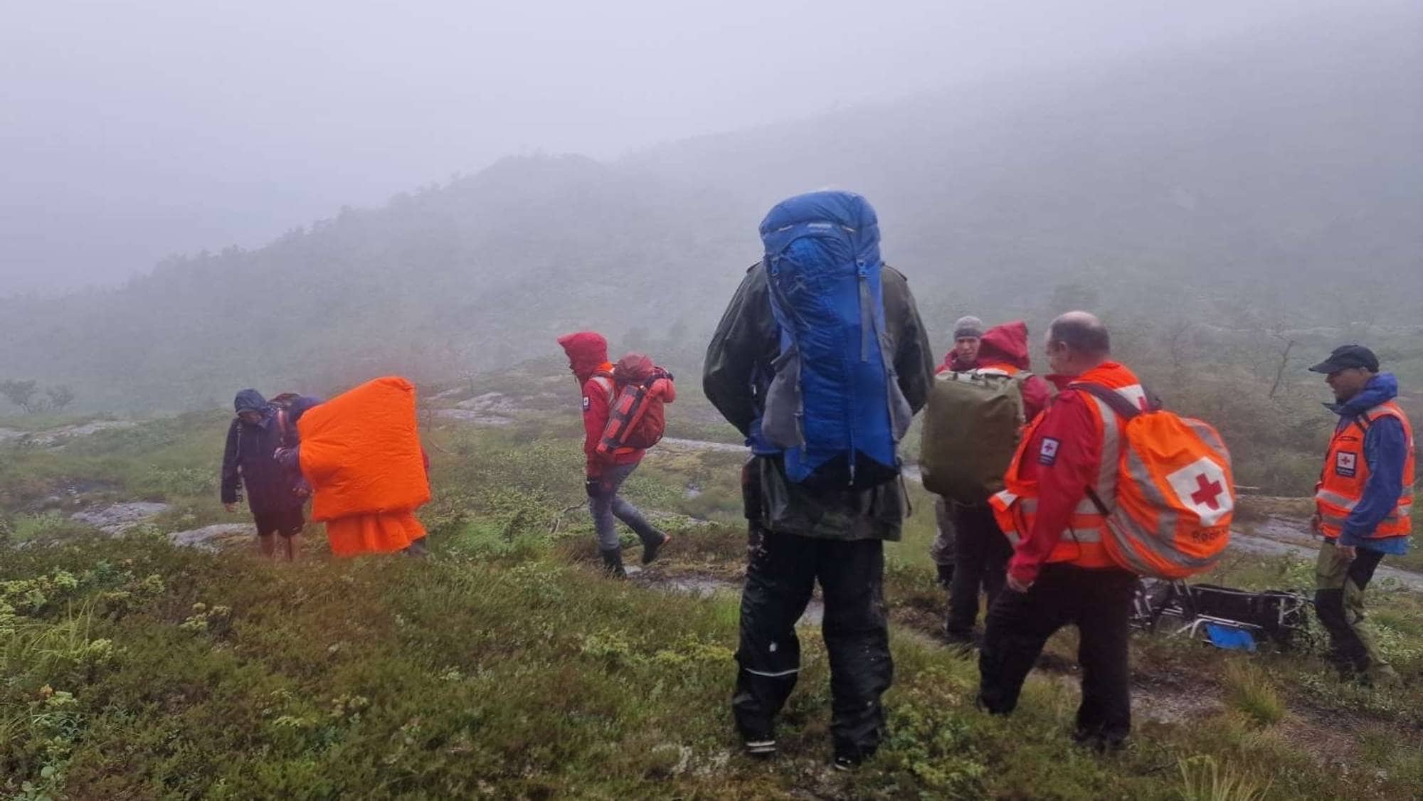 Uforeberdte turister på turstier 