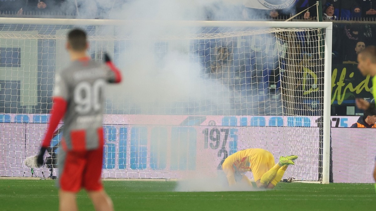 Inter-topp freser etter skandalescener i Serie A – keeper truffet av bluss