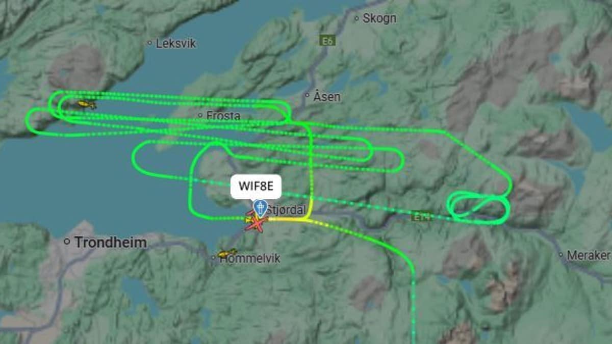 Økt beredskap på Værnes: Widerøe-fly har problemer med landingshjul