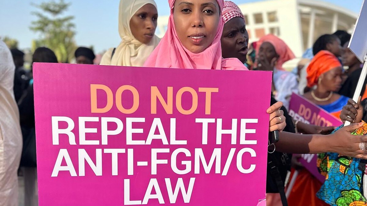 Gambias folkevalgte vil oppheve forbud mot kjønnslemlestelse