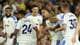 Reuters fotballspillere som jubler