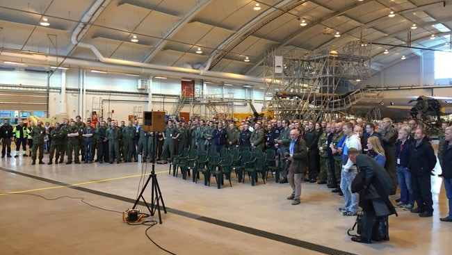 Oppmøte Andøya flystasjon ministerbesøk 