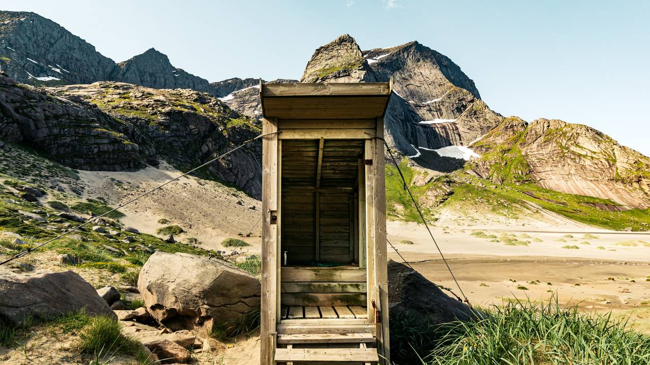 Dass med utsikt på Bunessanden
