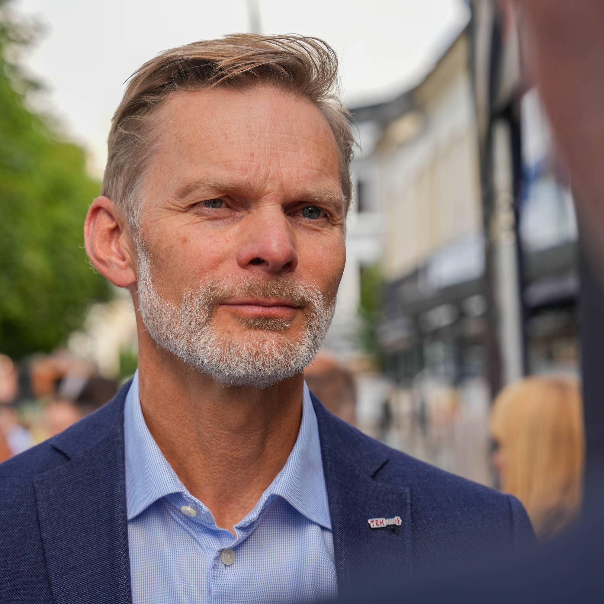 Øyvind Husby i Tek Norge under Arendalsuka