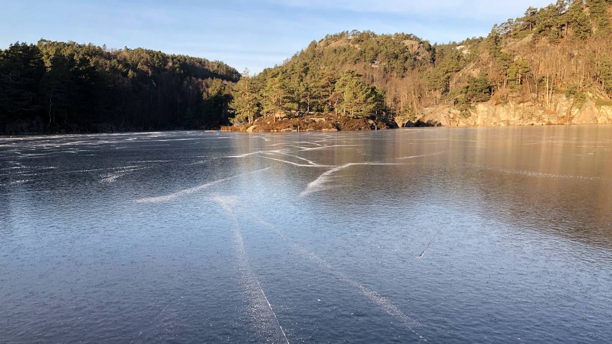 – 10 centimeter tykk is tåler hest og slede