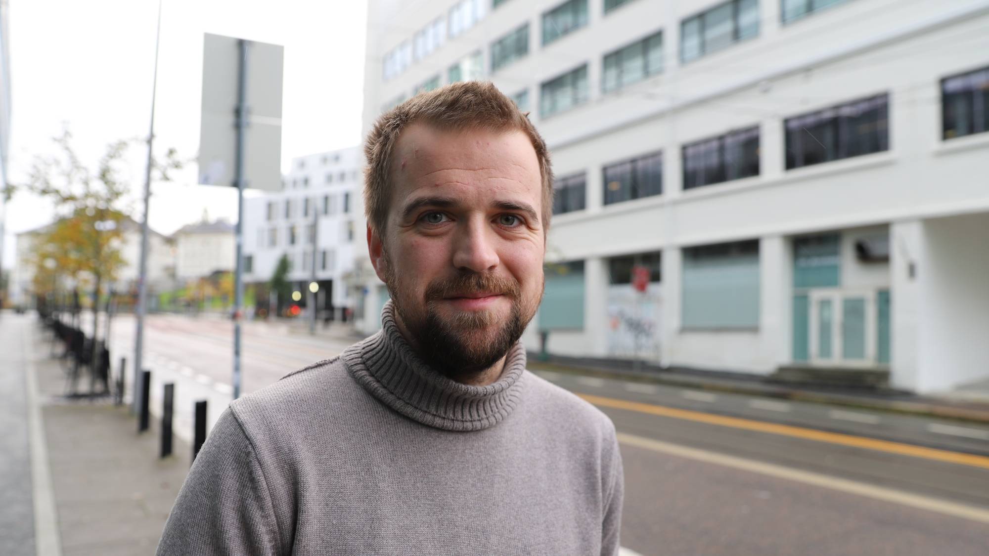 Mathias Fischer, daglig leder Initiativ Vest