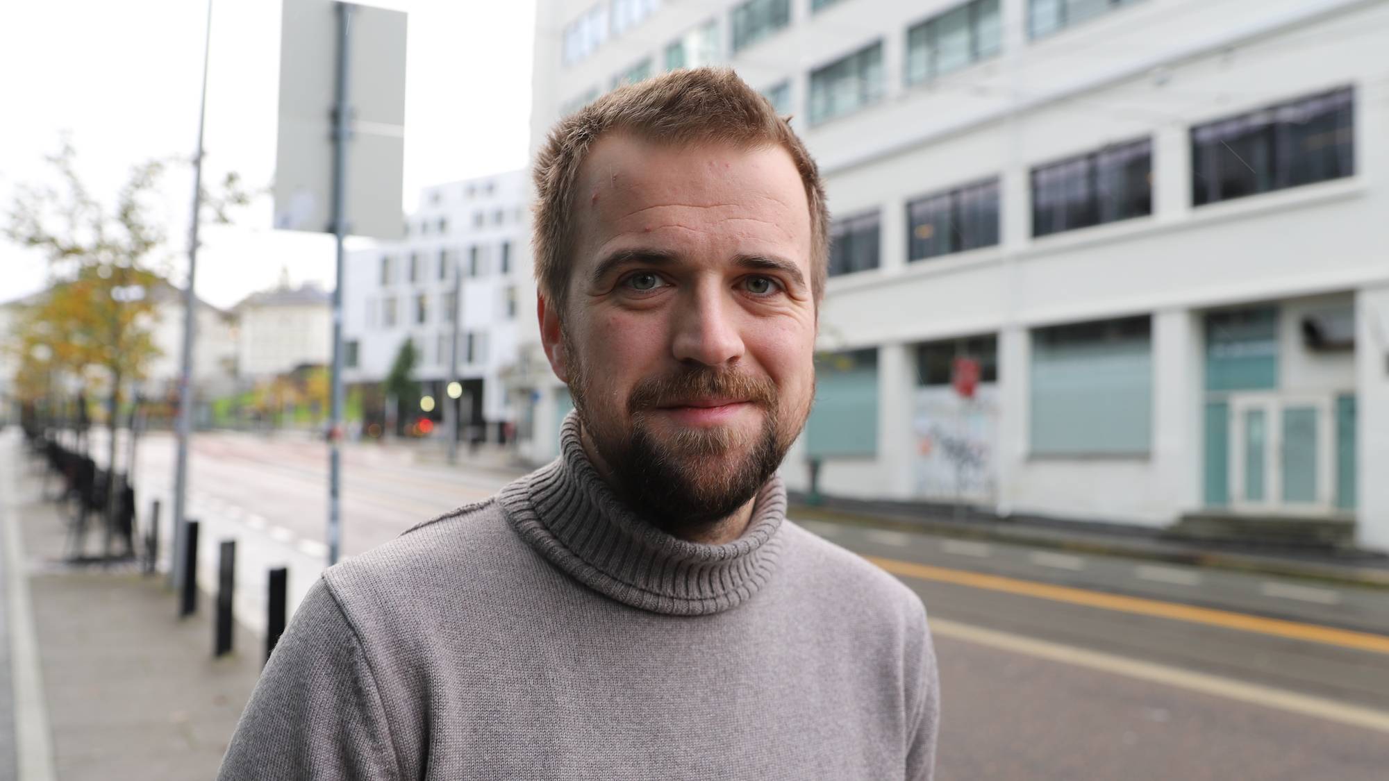 Mathias Fischer, daglig leder Initiativ Vest