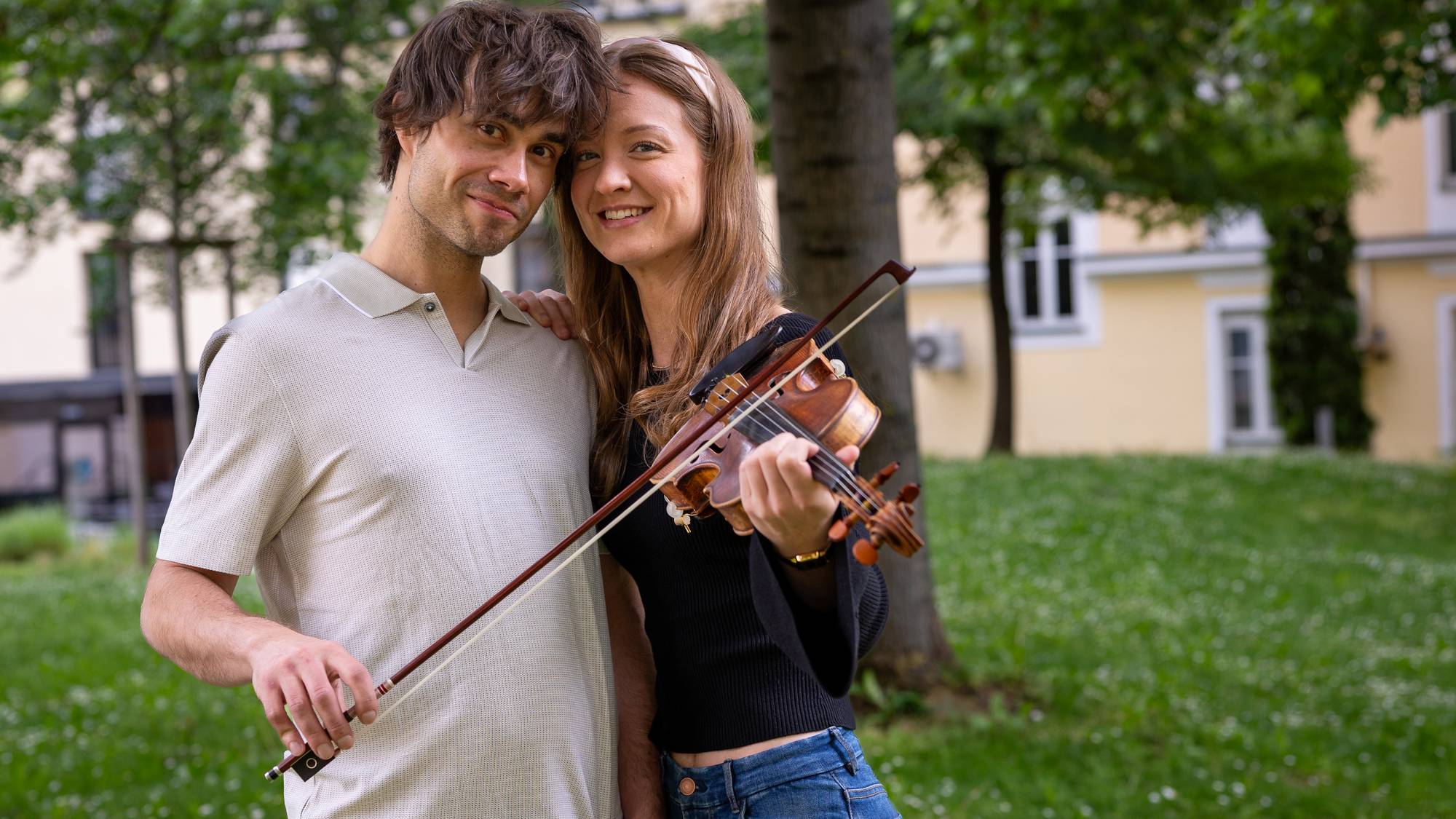Alexander Rybak og Ebba Lejonclu