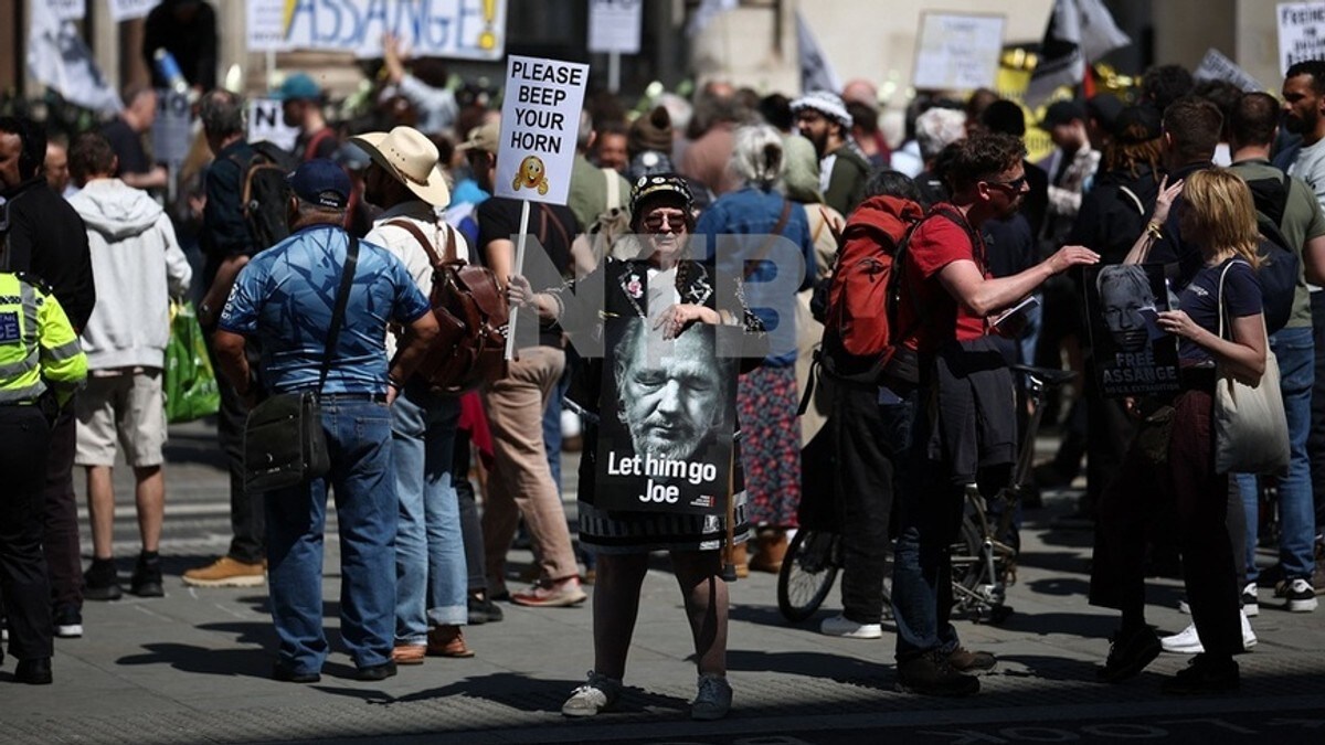 Julian Assange får anke utleveringa til USA: – Prosessen er straffa