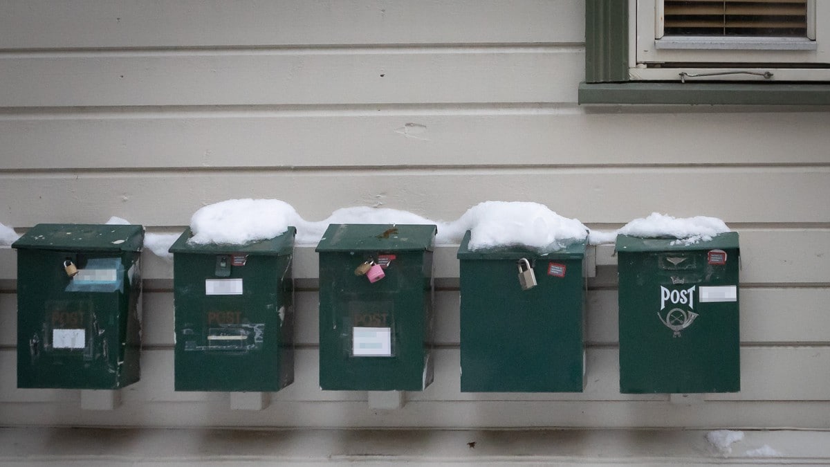 Vil slutte med levering av post til postkasse