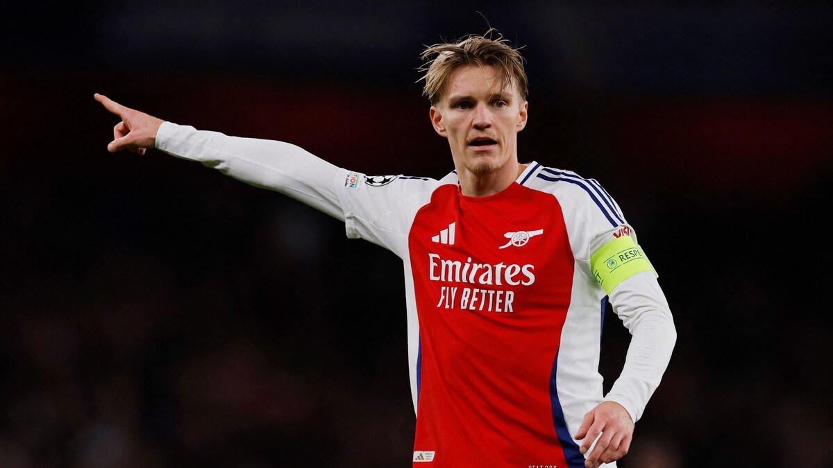 Ødegaard ute av Arsenal-troppen mot Wolverhampton