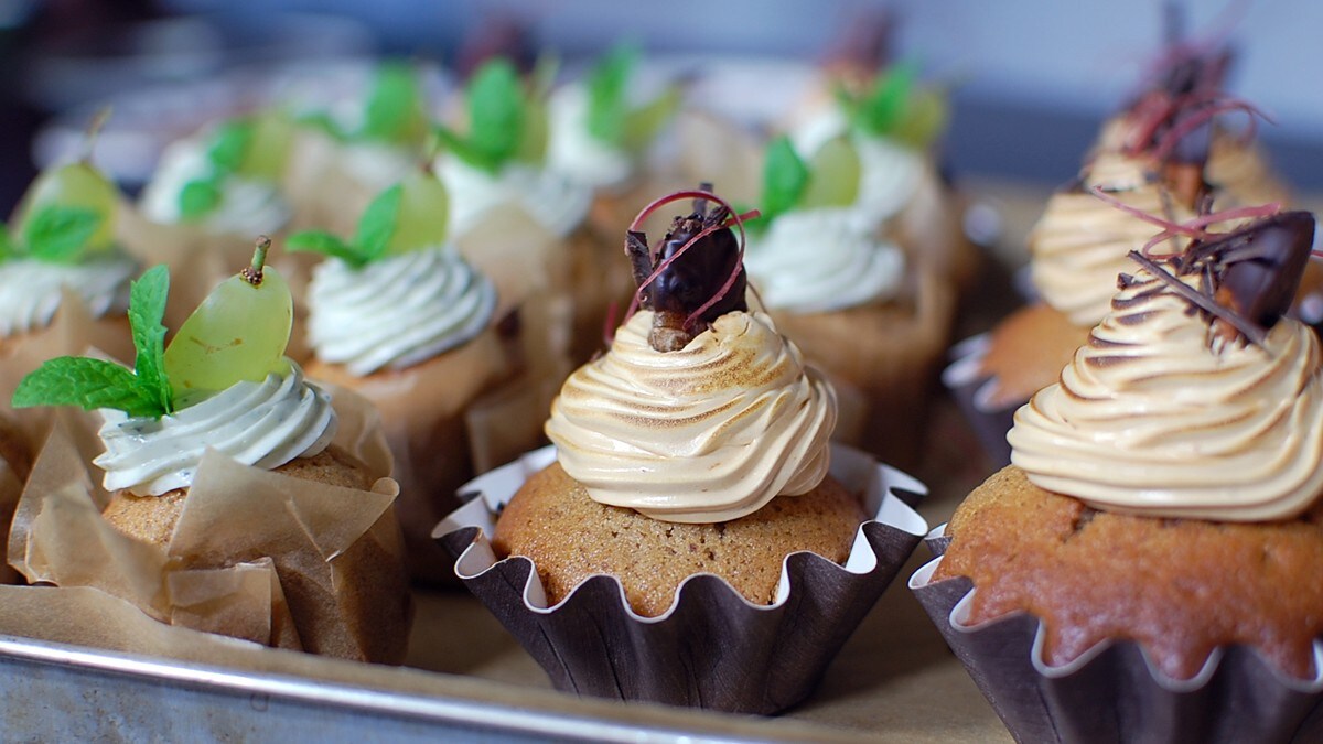Tiltalende Presentasjon Til Muffins