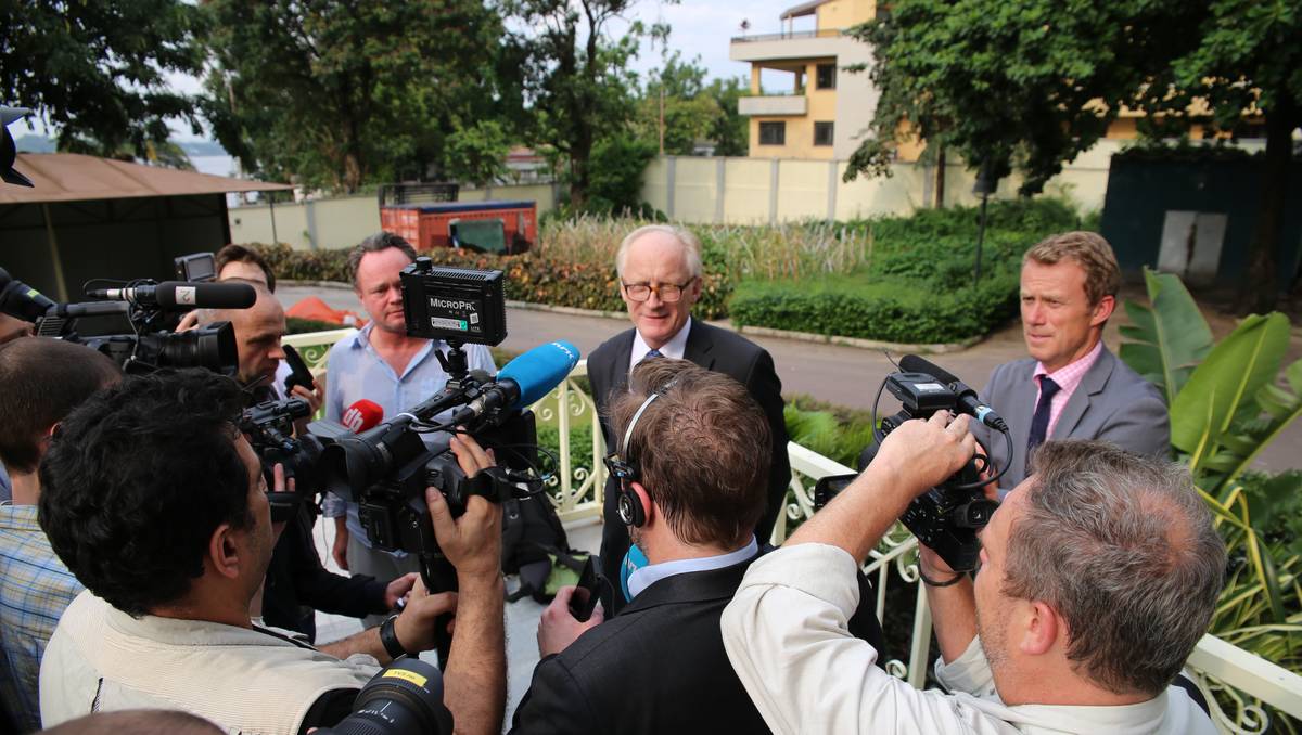 Overleverte felles brev frå Solberg og Cameron til Kabila Siste nytt