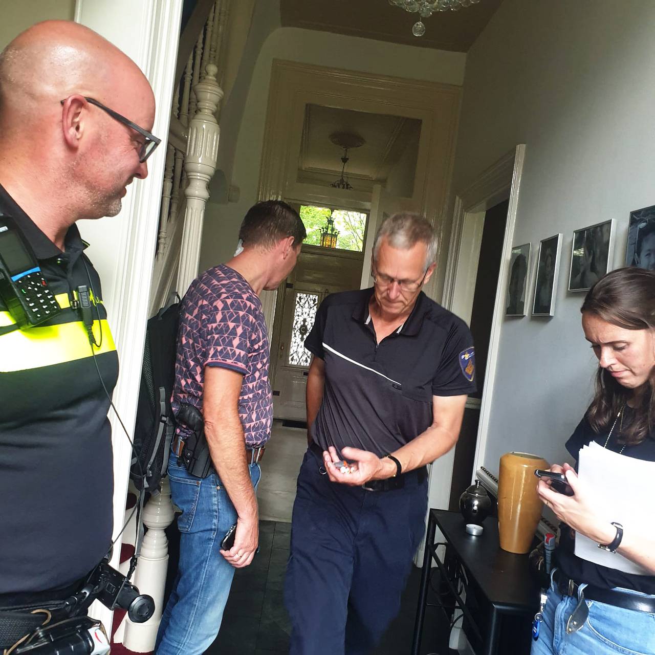 Politiet hos Ben van Wijhe etter angrepet