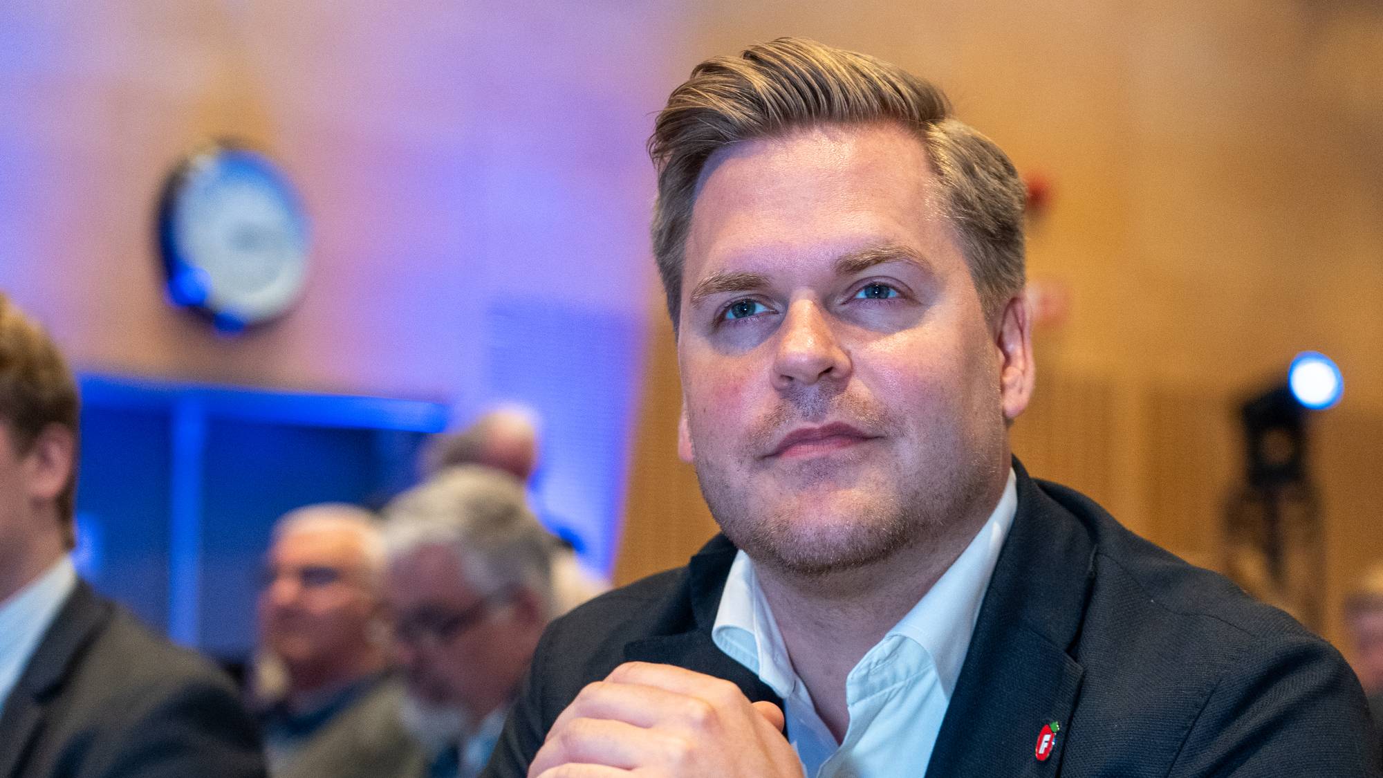 KRISTOFFER SIVERTSEN FrP Rogaland, fotografert på FrP Landsmøtet på Gardermoen