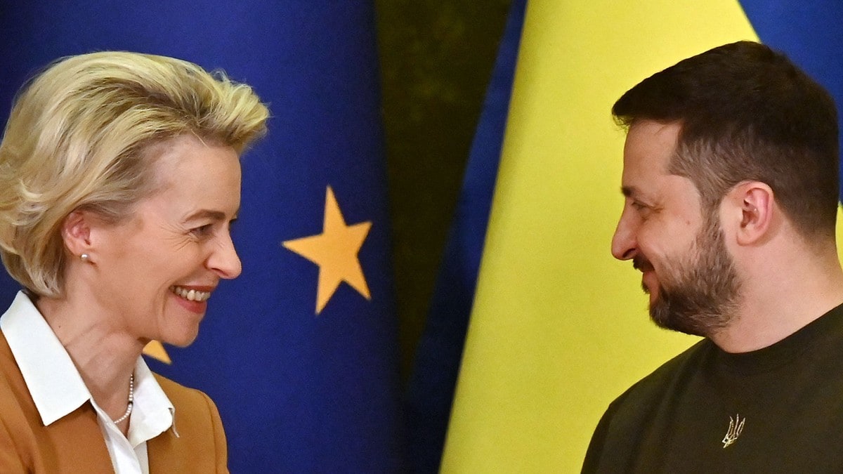 EU-lån på 90 milliarder euro til Ukraina godkjent