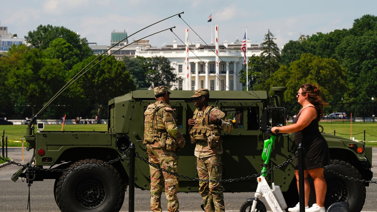 Enda flere soldater fra Nasjonalgarden til Washington D.C.