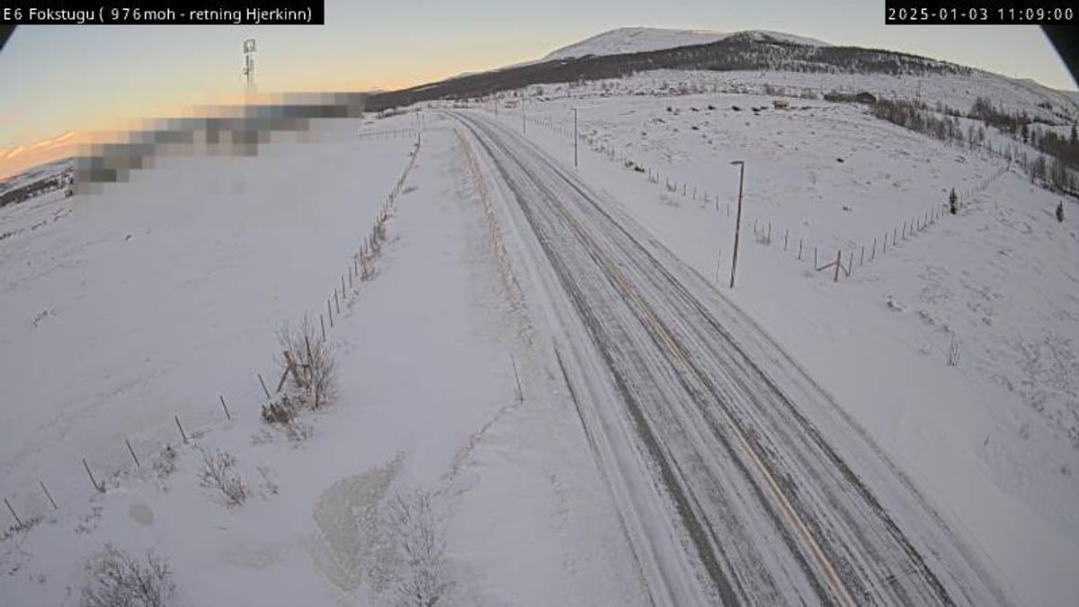 Flere værstengte fjelloverganger: E6 åpnet over Dovrefjell