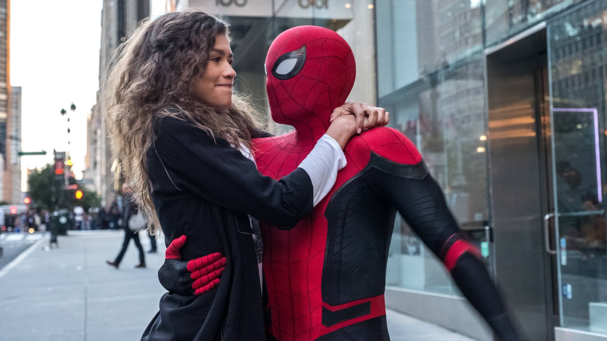 Zendaya og Tom Holland i Spider-Man 3