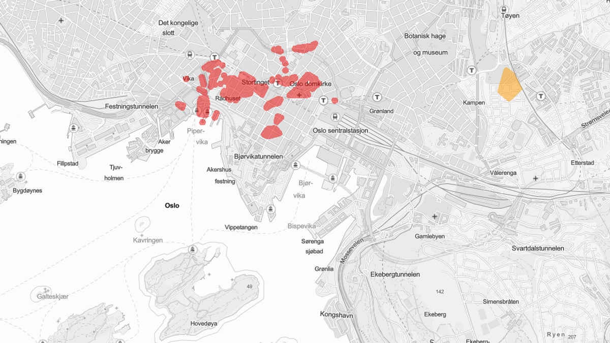 Stort strømbrudd i Oslo sentrum – 1700 kunder berørt