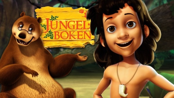 Den nysgjerrige menneskevalpen Mowgli har mye å lære av sine trofaste venner Bagheera og Baloo, når han skal utforske den store jungelen. Tysk animasjonsserie.