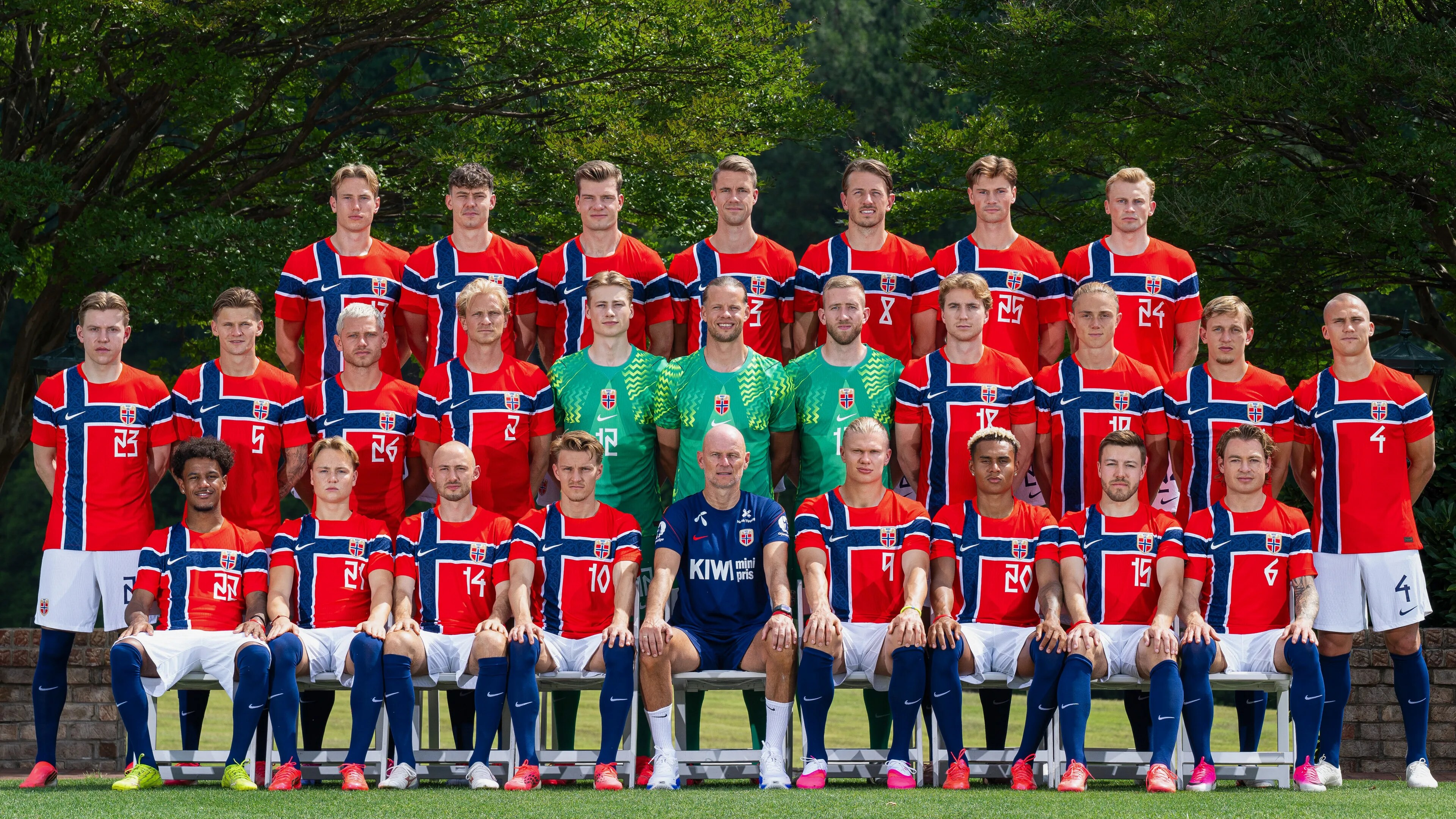 Norges lagbilde før VM