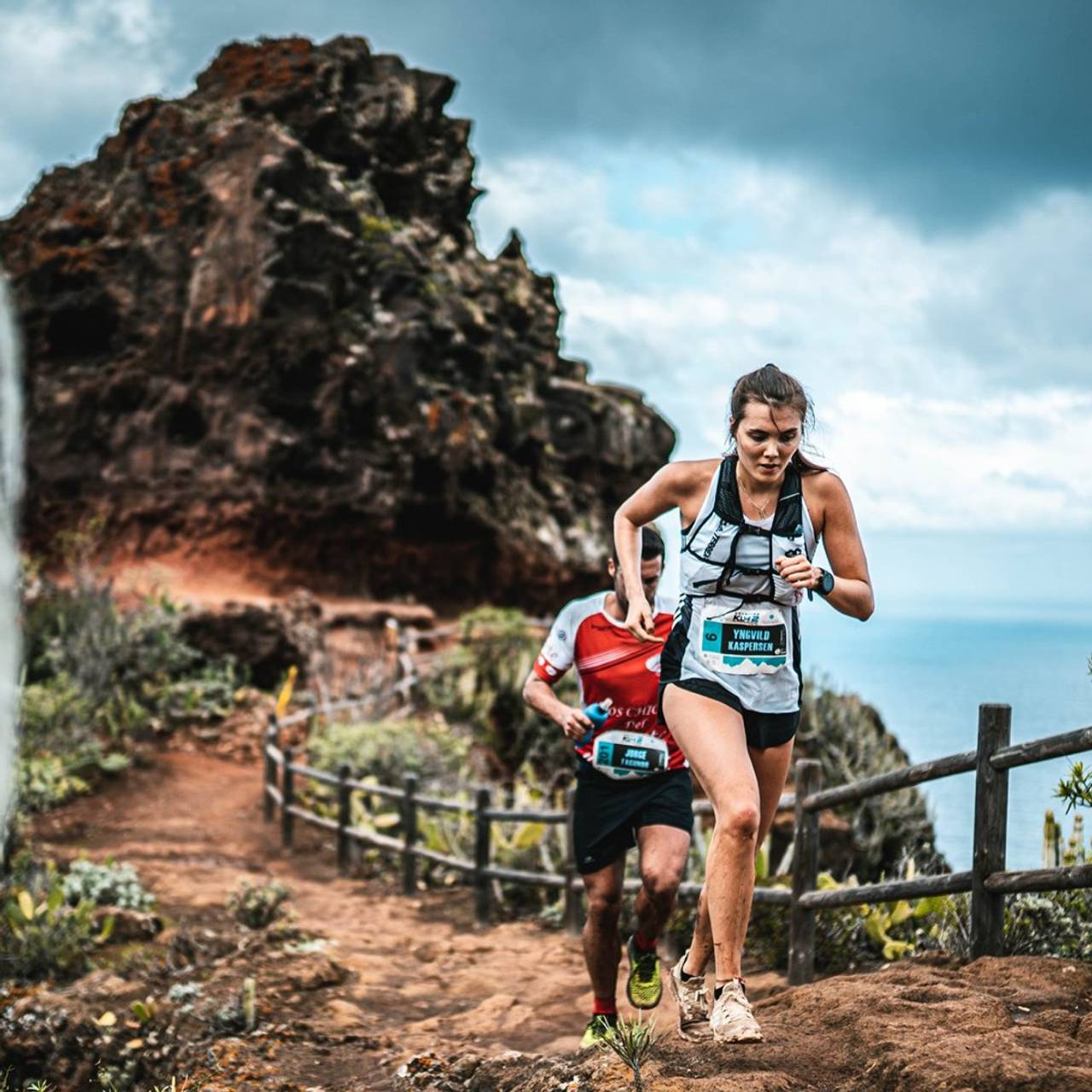 Yngvild Kaspersen på Tenerife