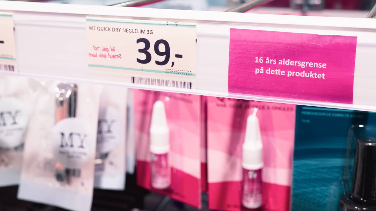 Normal innfører aldersgrense på neglelim etter flere brannskader