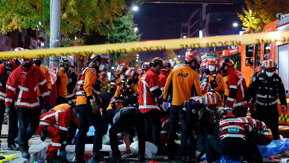 120 døde under halloween-feiring i Sør-Korea