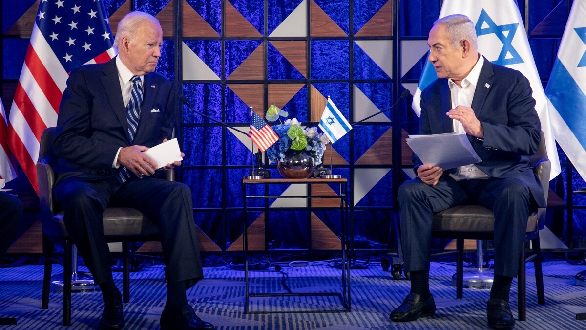 Biden snakker med Netanyahu søndag