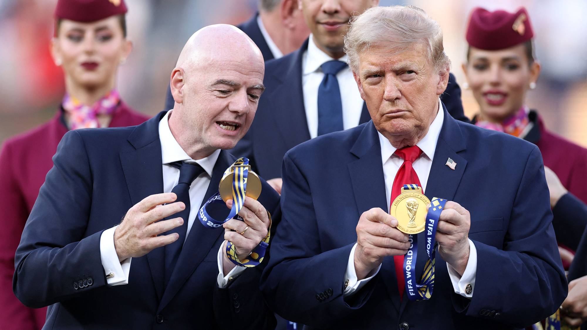 Infantino og Trump