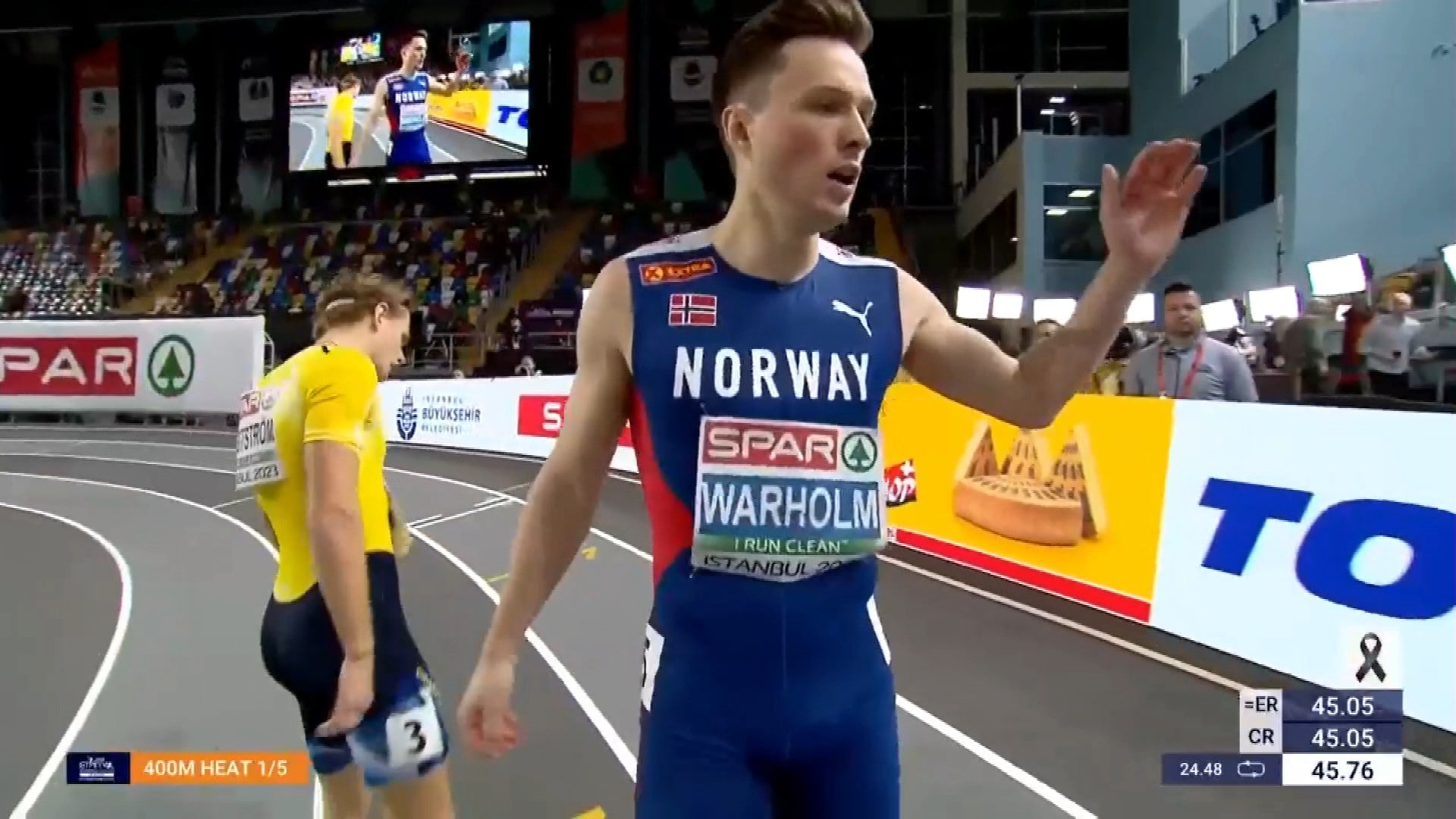 Warholm e Geiger passano alle semifinali in EC – NRK Sport – Notizie sportive, risultati e programma delle trasmissioni