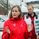Foto: Terje Bendiksby / NTB Regionleder Toril Hofshagen I NVE på pressebrief i Ask etter at det har gått et større jord- og leirskred.