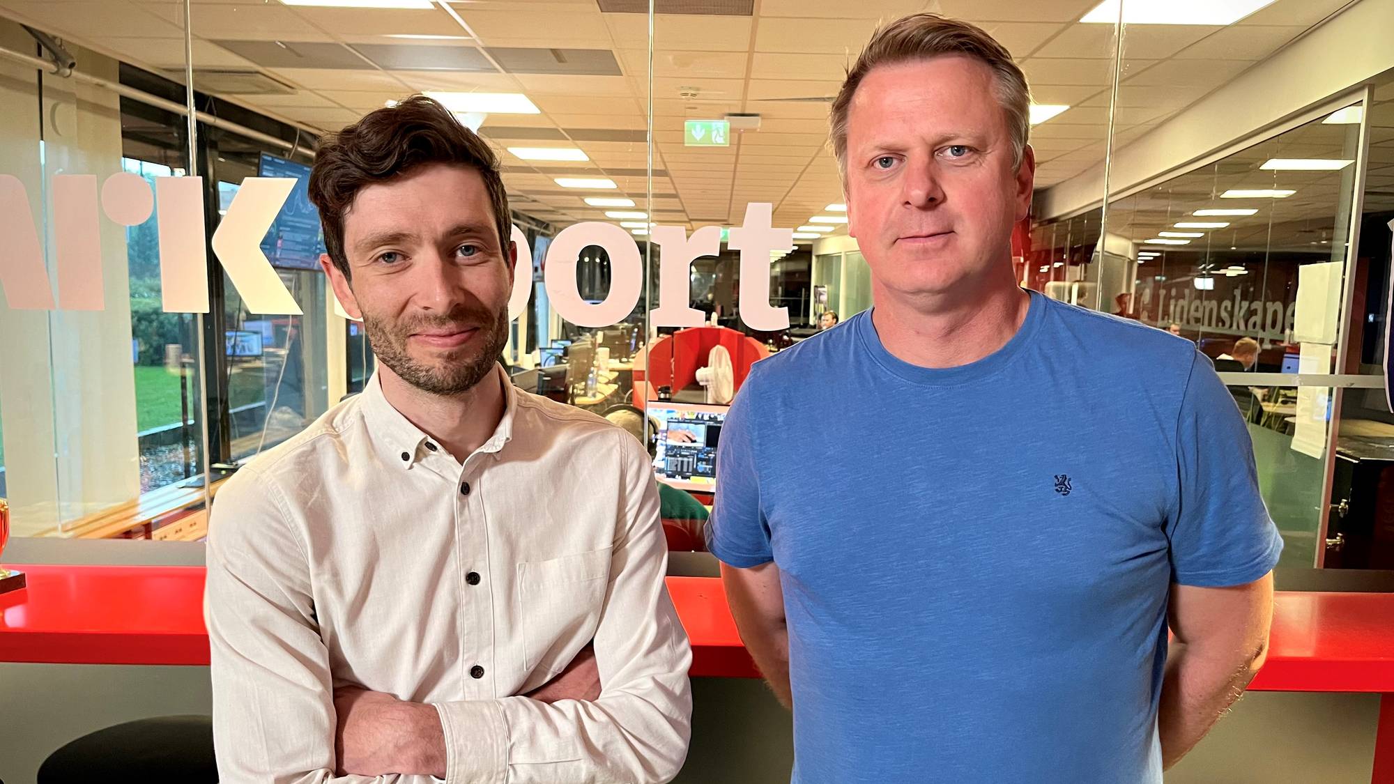 Sondre Sørtveit og Ole Kristian Stoltenberg