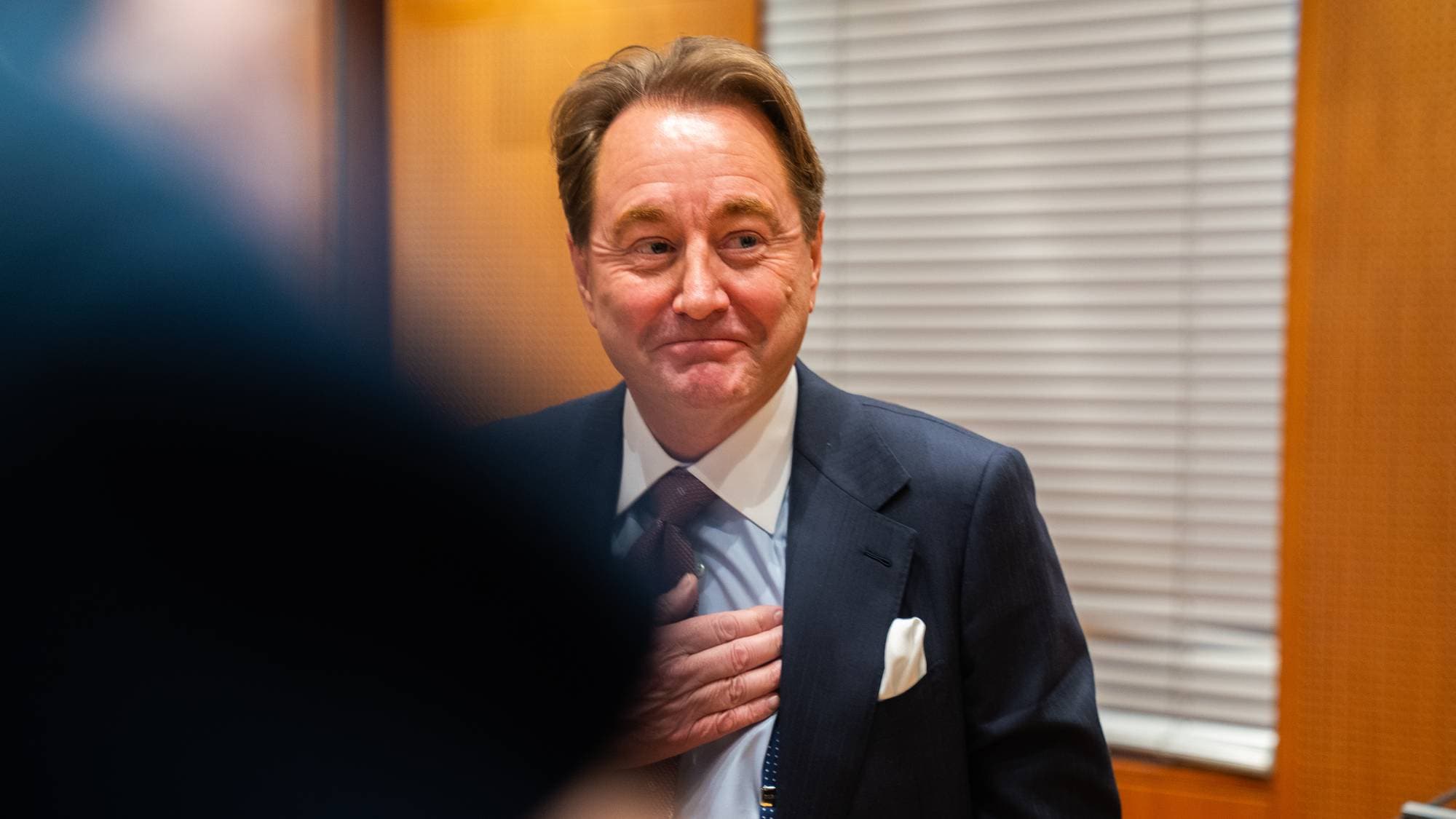 Kjell Inge Røkke under ei rettsak i Oslo tingrett.