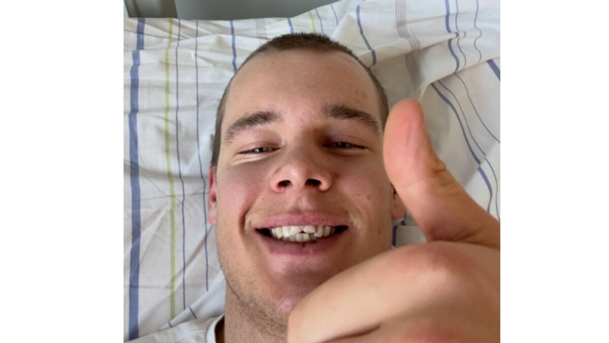 Melder seg OL-klar etter stygt fall