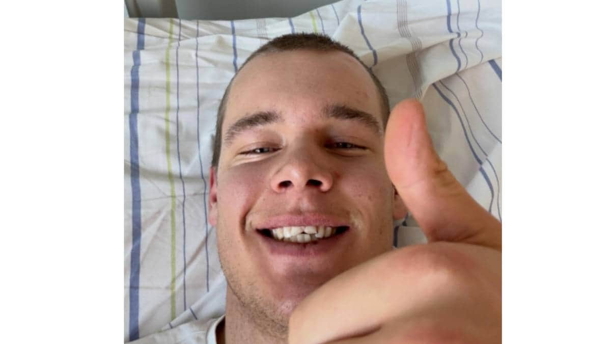 Melder seg OL-klar etter stygt fall