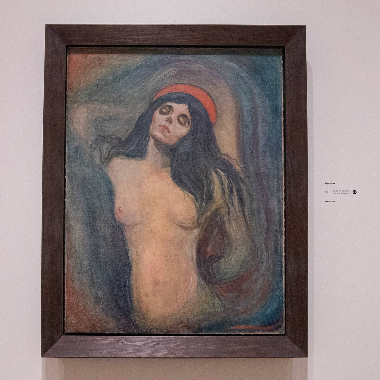 Madonna på det nye Munch-museet