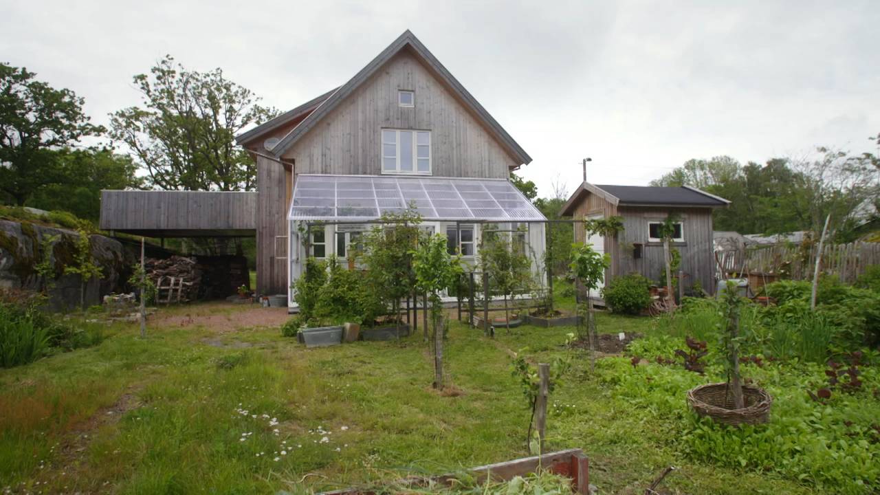 Miljøvennlig hus tegnet av Gaia arkitekter